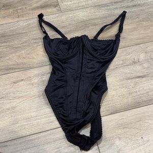 Black Lingerie Bodysuit SKIMS